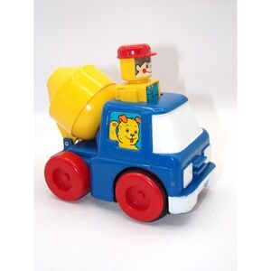 Vintage 1980 Unimax Toys Press N Roll Cement Truck